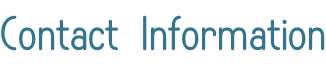 Contact Information